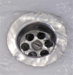 clogged shower drain may result in a foul odor Домострой