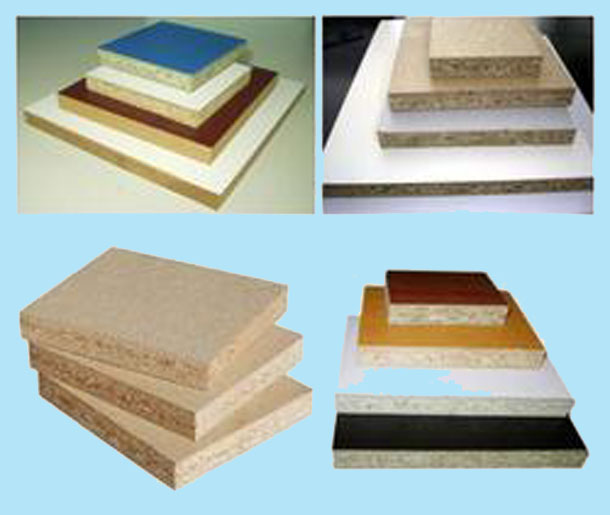 melamine-particleboard